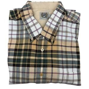 Cinch Men's Button Down Shirt Size XL Plaid